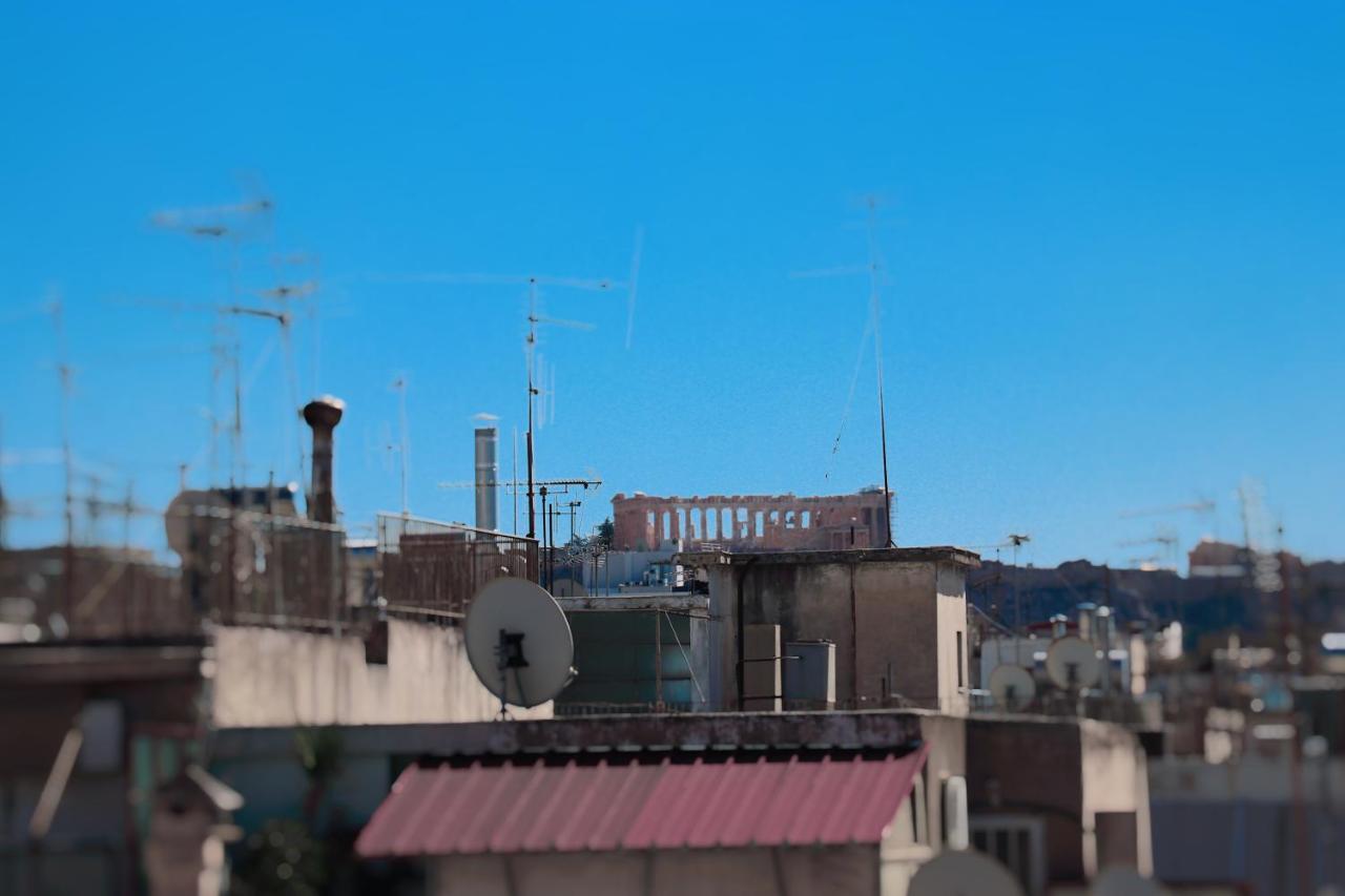 Penthouse With Acropolis View Apartment Athens Exterior photo